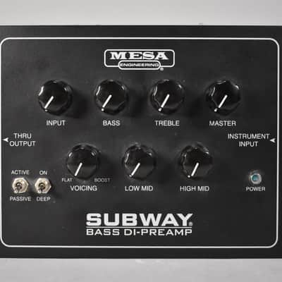 Mesa Boogie Subway Bass DI/Preamp 2010s Black image 1