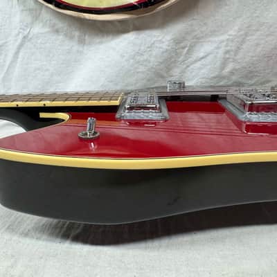 Gretsch G6199 Billy-Bo Jupiter Thunderbird Guitar with COA + Case - MIJ Made In Japan - Red image 20