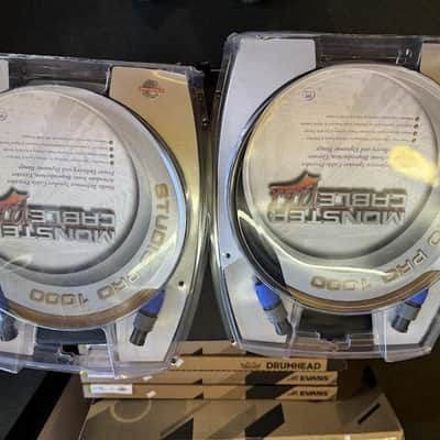 Monster Studio Pro 1000 Speakon Cables - 50ft (Two Cables) image 3