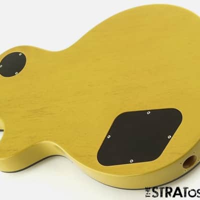 USED Gibson USA Les Paul Standard 50s BODY +NECK Mahogany Top TV Yellow $100 OFF image 6