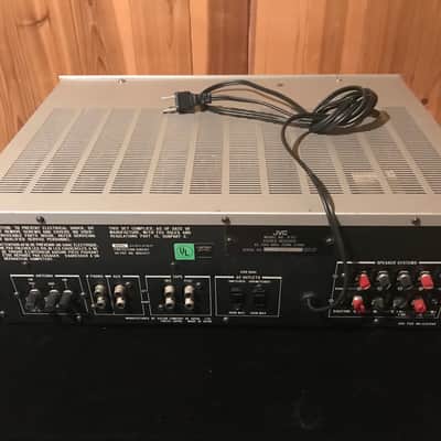1979 JVC R-S7 vintage silver face late 1970's AM/FM stereo receiver 50w with turntable & aux input image 3