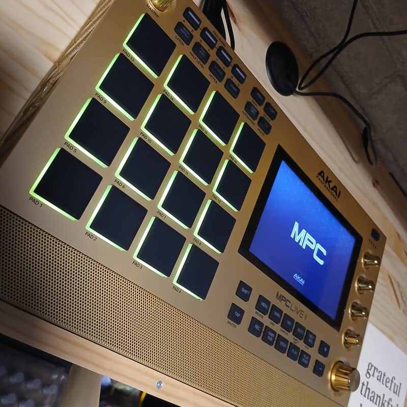 Akai MPC Live II Standalone Sampler / Sequencer Gold Edition 2022 - Present - Gold image 1