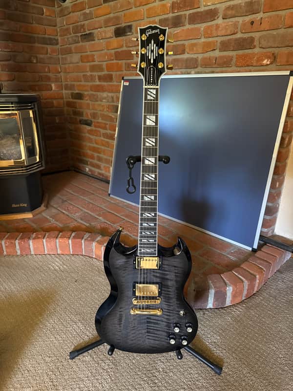 Gibson SG Supreme 2024 - Present - Translucent Ebony Burst image 1
