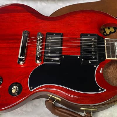 NEW ! Gibson SG Standard '61 Stop Bar - Vintage Cherry - Only 6.6 lbs - Authorized Dealer - G07254 imagen 4