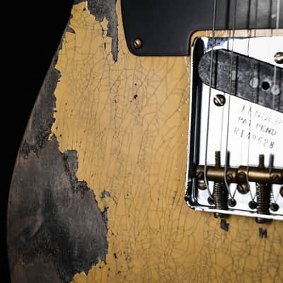 Fender Custom Shop '52 Telecaster Super Heavy Relic- Aged Nocaster Blonde 2026 (R149628) image 12
