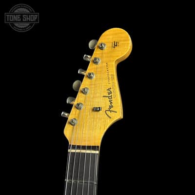 Fender Custom Shop 1963 Stratocaster Relic 3 Tone Sunburst Sparkle w/case TSLTD5OF10 image 5