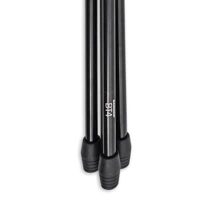 Heavy Duty Telescoping Microphone Mic Boom Stand, Tripod Cast Base image 2