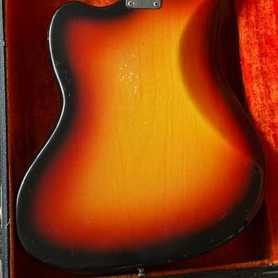 1965 Fender Jaguar L Series Sunburst All Original with Case image 8