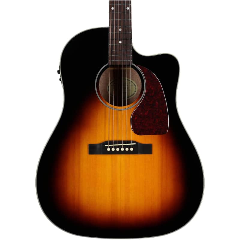 Epiphone J-45 Studio EC Acoustic-Electric Guitar (with Gig Bag) image 1