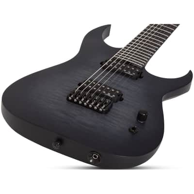 Schecter Keith Merrow KM7 MKIII Legacy Electric Guitar, 7-String, Tri-Black Burst, Open Box (Very Good) image 1