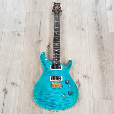 PRS Paul Reed Smith Custom 24-08 10-Top Guitar, TCI Pickups, Wing Tuners, Carroll Blue 2024 image 3