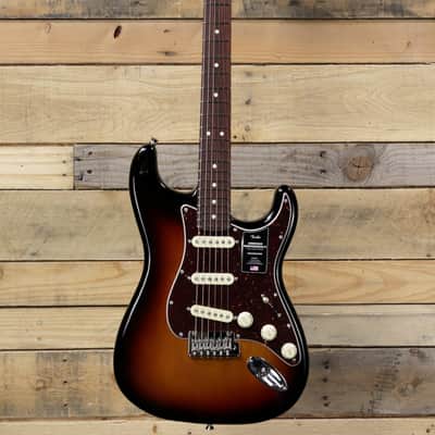 Fender American Professional II Stratocaster Electric Guitar 3-Color Sunburst w/ Case & Rosewood Fretboard image 4