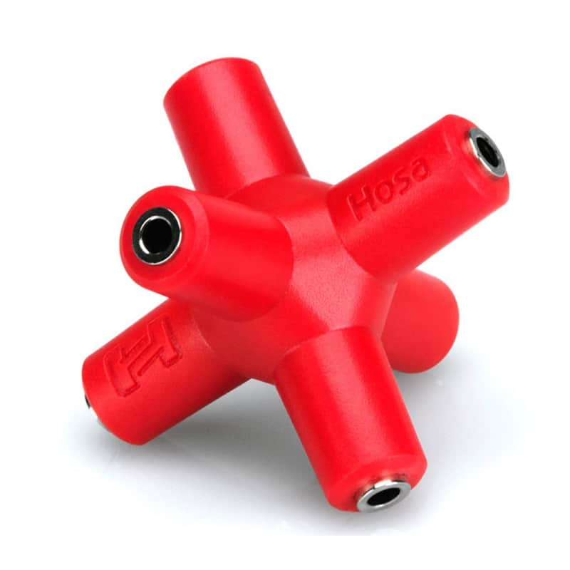 Hosa GMM-105 Knucklebones 3.5mm TRS 1-to-5 Signal Splitter image 1