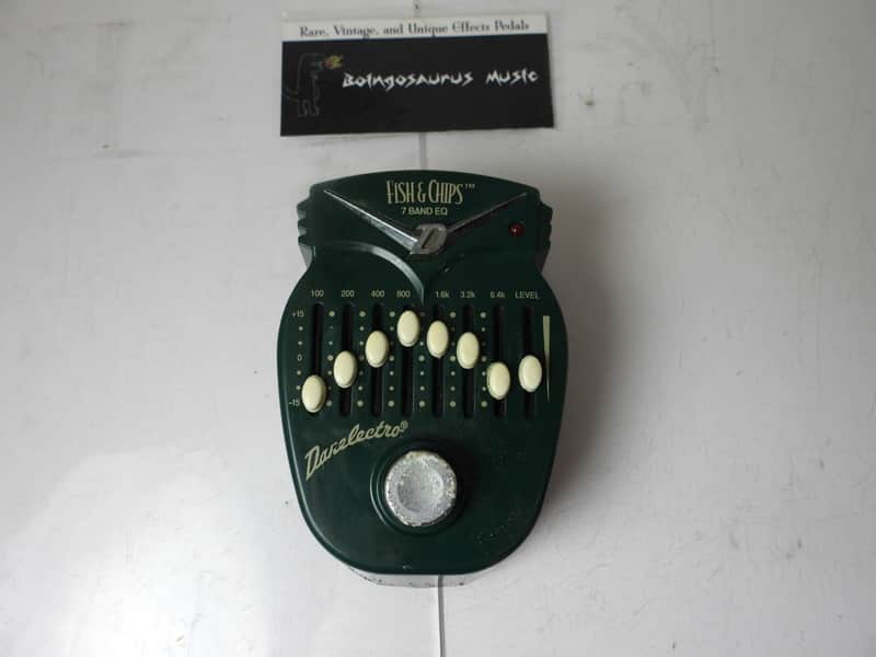 Danelectro DJ14 Fish & Chips 7 Band EQ Equalizer Effects Pedal NO LED image 1