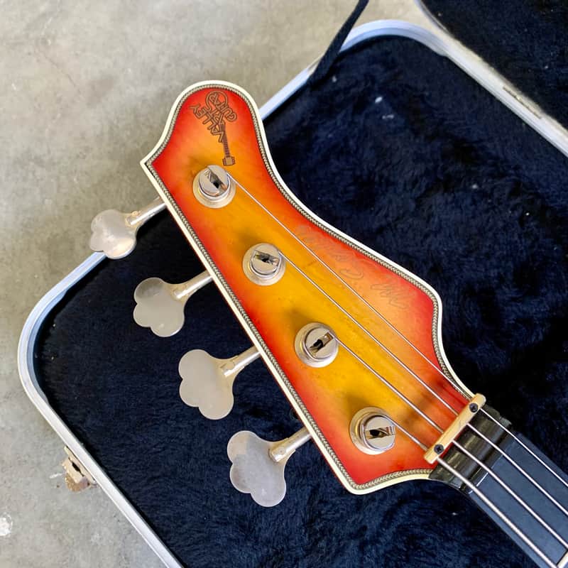 Valley Arts M Series Bass guitar c 1980's 1990 Cherry sunburst