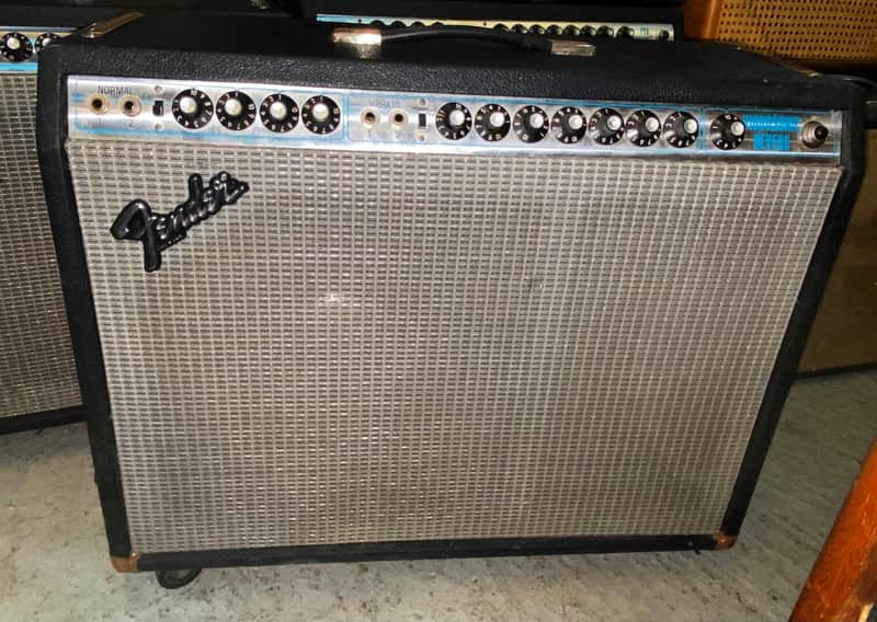Fender Vibrosonic Reverb 1979 - Silver Face - Export Model 117-240 Volt image 1