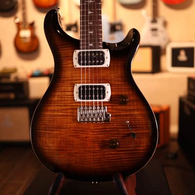PRS SE Custom 24 - Black Gold Burst 0600 image 3