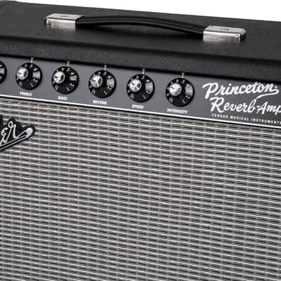 Fender '65 Princeton Reverb Reissue 12-Watt 1x10" Guitar Combo - Black image 5