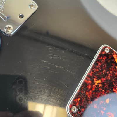 Pre Owned Vintage 1997 Fender U.S. Lone Star Stratocaster, Hot Rod Series, HSS, Black, w/Tweed HSC image 19