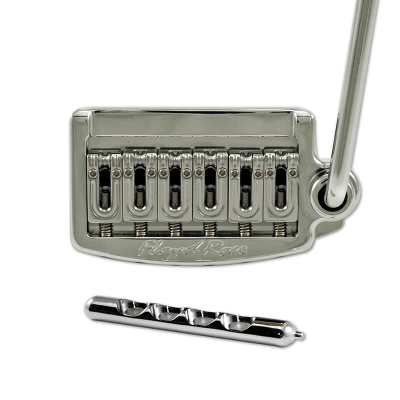 Authentic Floyd Rose FR Rail Tail Tremolo - Wide - Nickel image 1