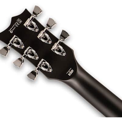ESP LTD EC-1000/ET w/ Bold Binding Electric Guitar - Black Satin - B-Stock image 5