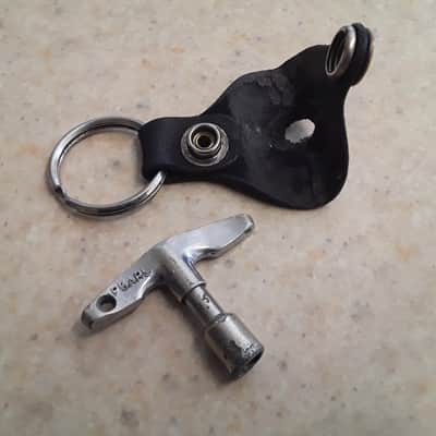 Pearl Vintage Drum Key & Keyring Holder from the 1960's - Natural Aged Patina - Very Rare to  Find image 1