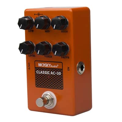 Mosky Audio Classic AC-30 Speaker Simulation Level Drive Voice Guitar Effect Pedal image 4