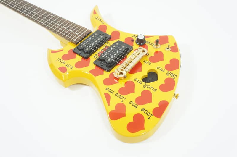 Burny YELLOW HEART Jr. YH-JR X JAPAN HIDE Built-in Speaker Travel