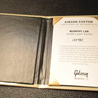 Gibson Murphy Lab 1964 Trini Lopez Standard Ebony Ultra Light Aged image 15
