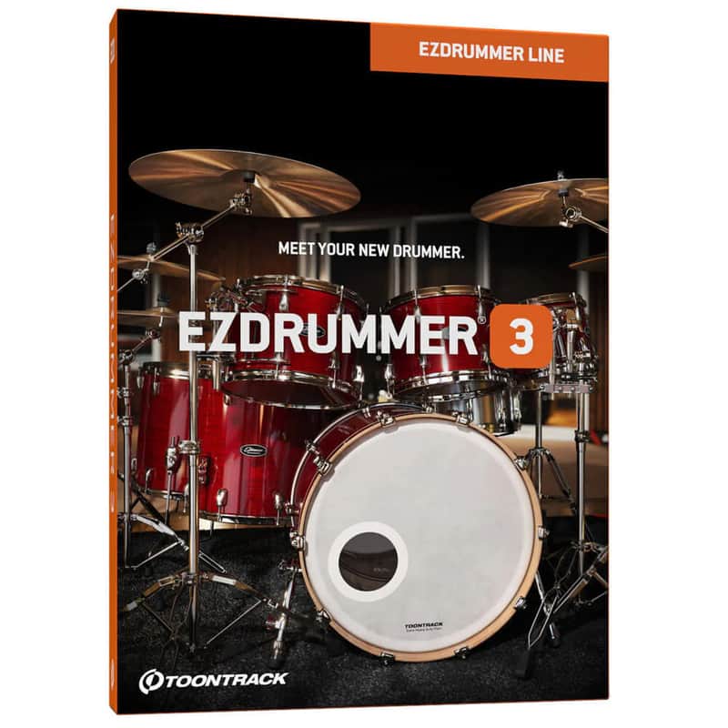 Toontrack EZDrummer 3 - Intuitive Drum Production Software for Windows and Mac (Download Card) image 1