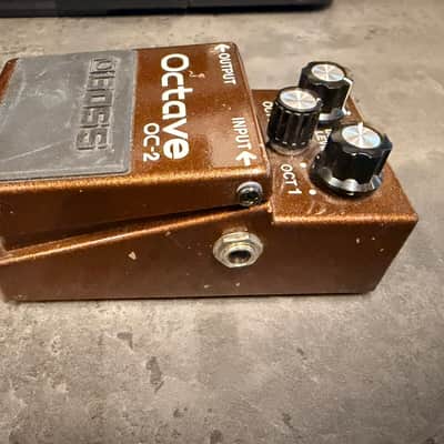 Boss OC-2 Octave (Silver Label) 1997 - 2005 - Brown image 4