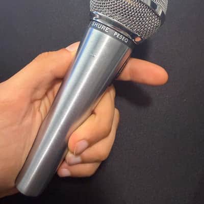 Shure PE5EQ Dynamic Microphone - Vintage 1970s/1980s - Made in USA - Grey 1970-1980 - grigio image 5