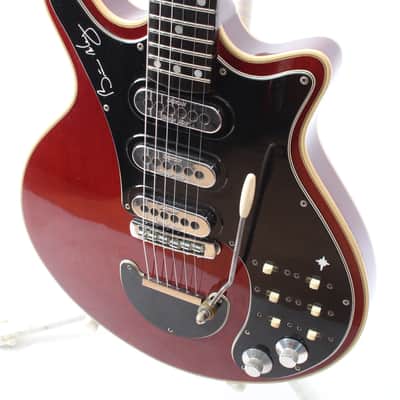 1993 Guild Brian May Signature Model BM01 cherry red image 3