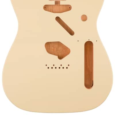Fender Mexico Tele/Telecaster OLYMPIC WHITE SS Alder Body Vintage Bridge Mount image 6