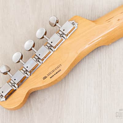 2018 Fender + MJT Telemaster Partscaster Blonde Lacquer Relic, Lightweight Ash w/ Baja 50s Neck, Case image 5