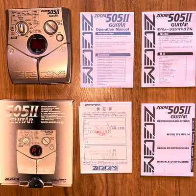 Zoom 505II Multi Effects Unit Vintage Japan Made Pedal In Excellent Condition! image 1