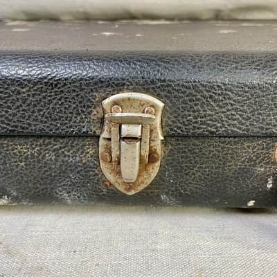 Fender Jazz Precision Telecaster Bass Hard Case 1967-1971 Black Orange image 12