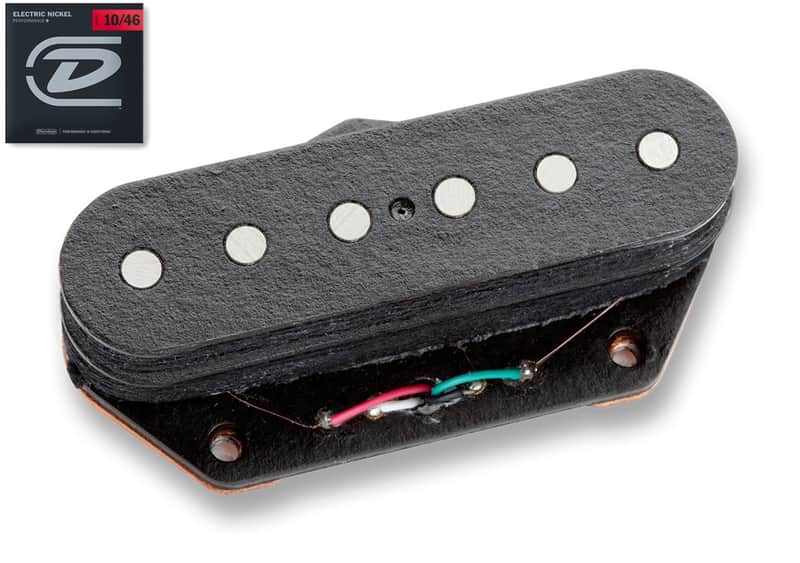 Seymour Duncan BG1400 Tele Lead Stack Bridge Pickup "No Logo" - Free Strings - Billy Gibbons image 1