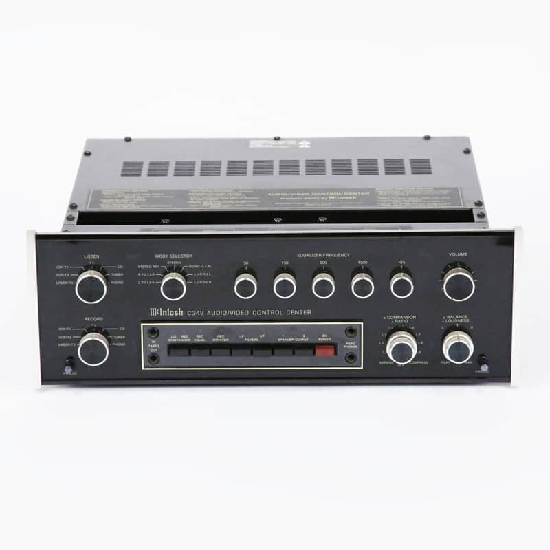 McIntosh C 34V Stereo Solid State Preamp and Video Switch image 1