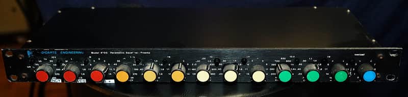 Audioarts 4100 Vintage 4 Band Sweepable Parametric Equalizer and Preamp Audio Arts image 1