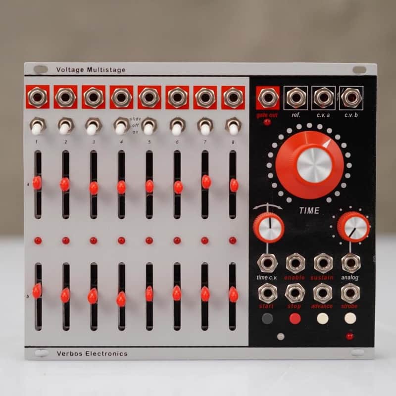 Verbos Voltage Multistage Eurorack Module w/ Box & Patch Cables #58560 image 1