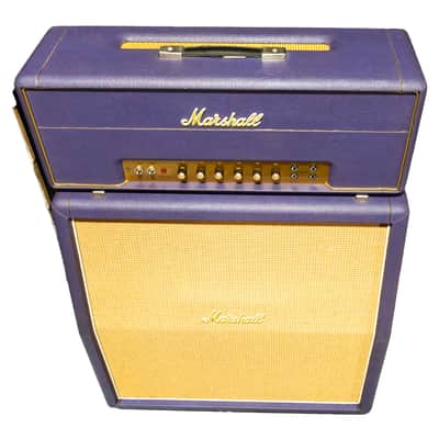1994 Marshall 1959LTD Head + 1982A Cabinet Combo (Purple Edition) Jimi Hendrix image 5
