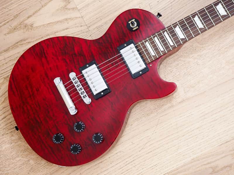 2000 Gibson Les Paul Studio Premium Plus AAA Flame Top Cherry
