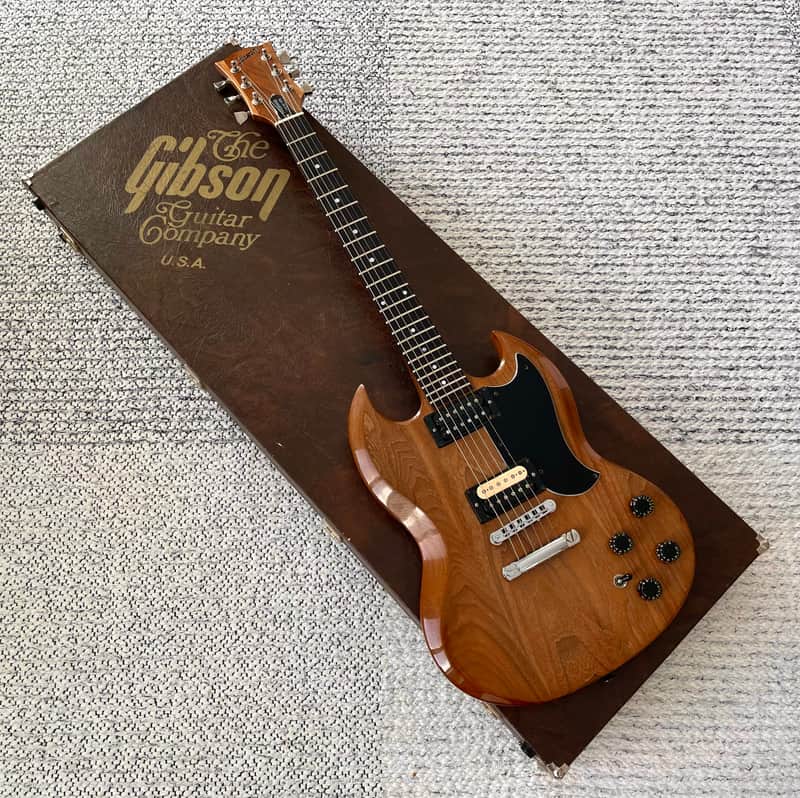 All original Gibson Firebrand "The SG" Standard 1981 - Walnut + original case!