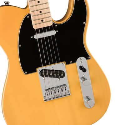 Squier® Affinity Series™ Telecaster, Maple Fingerboard, Butterscotch Blonde, 0378203550 Bundle w/ 12-Pack Guitar Picks & Liquid Audio Polishing Cloth image 3