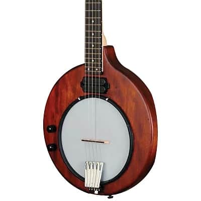 Gold Tone EB-5/L Solid Body Mahogany Top Maple Neck 5-String Electric Banjo with Hard Case For Left Handed Players image 1