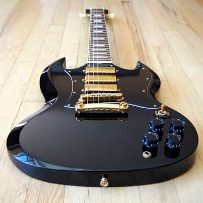 1989 Greco SG-700 Custom Mint Collection Vintage Guitar SG w/ Firebird Pickups & Gibson Hardcase image 9