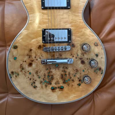 Schecter Solo-II Custom 2021 - Present - Natural Gloss Burl Top image 1