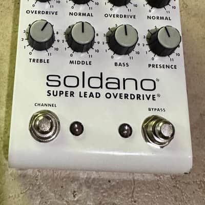 Soldano SLO Plus Pedal 2024 - Present White image 1
