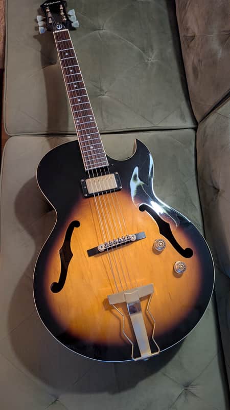 Epiphone Zephyr Regent Reissue 2007 - Vintage Sunburst image 1